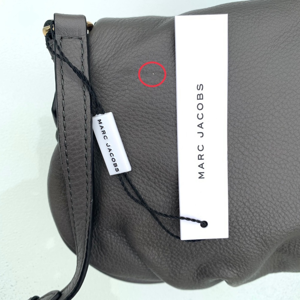 MARC JACOBS Gray Leather Crossbody Bag - Picture 9 of 11